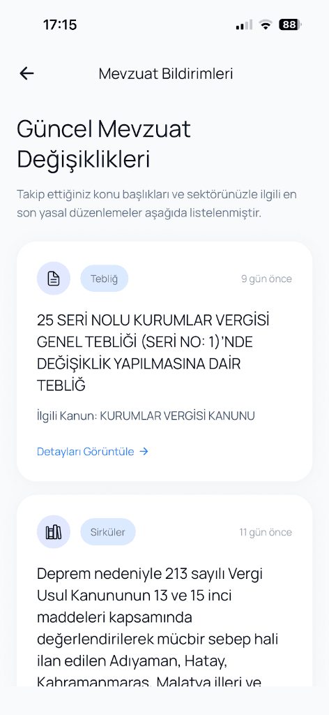 Güncel Mevzuat